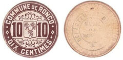 10 centesimi (Dipartimento del Nord - Comune di Roncq)