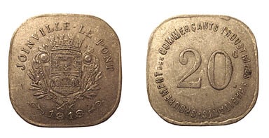 20 centesimi (Dipartimento della Vallée de Marne-Comune di Joinville-le-Pont)