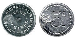 5 centesimi (Dipartimento della Vallée de Marne-Comune di Saint-Mandé)