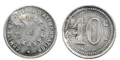 10 centesimi (Dipartimento della Vallée de Marne-Comune di Saint-Mandé)