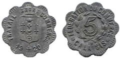5 centesimi (Dipartimento di Calais - Comune di Calais)
