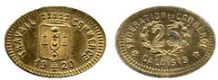 25 centesimi (Dipartimento di Calais-Comune di Calais)