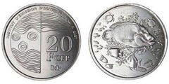 20 franchi CFP (Territori francesi del Pacifico)