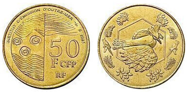 50 franchi CFP (Territori francesi del Pacifico)