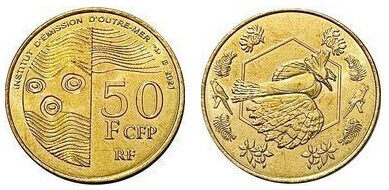 50 francs CFP (Territori francesi del Pacifico)