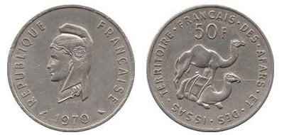 50 franchi (Territorio francese degli Afar e degli Issas)
