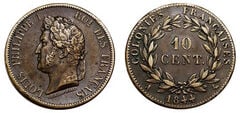 10 centesimi (Colonie francesi)
