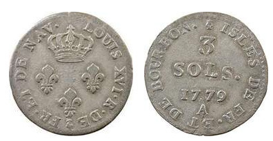 3 sol (Isole Francesi e Borbone)