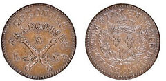 12 denari (Colonie francesi)