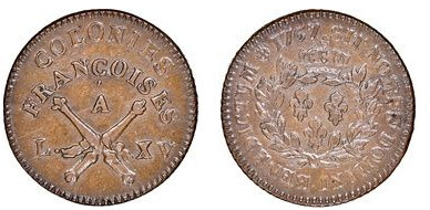 12 denari (Colonie francesi)