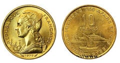 10 franchi (Territorio francese degli Afar e degli Issas)
