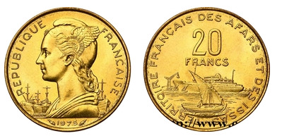 20 francs (Territorio francese degli Afar e degli Issas)