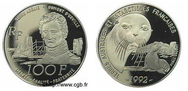 100 franchi (Terre australi e antartiche francesi)