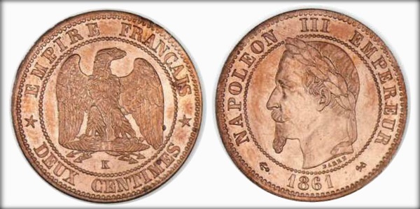 2 centimes (Napoleone III)