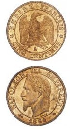 5 centimes (Napoleone III)