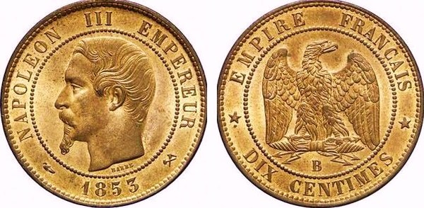 10 centimes (Napoleone III)