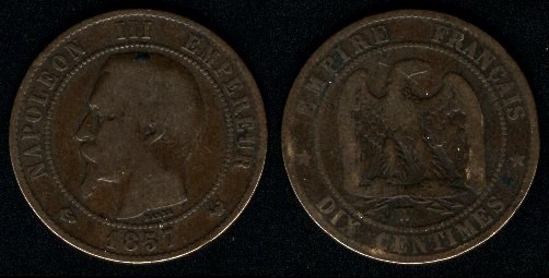 10 centimes (Napoleone III)