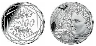 100 euro (200° anniversario della morte di Napoleone Bonaparte)