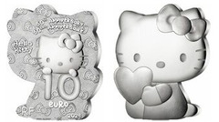 10 euro (50° anniversario della nascita di Hello Kitty)