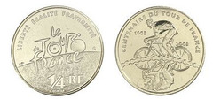 1/4 euro (Il Tour de France del Centenario)