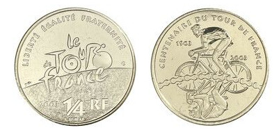 1/4 euro (Centenario Tour de Francia)