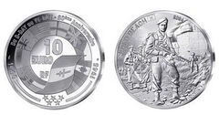 10 euro (80° Anniversario dello Sbarco in Normandia - Spada)