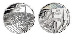 10 euro (Fiaccola Olimpica)