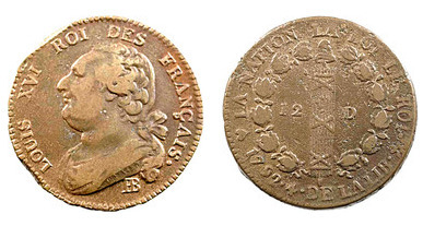 12 denari (Luigi XVI)