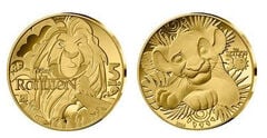 5 euro (30 anni del Re Leone)