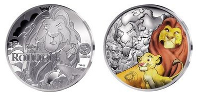 50 euro (30° anniversario de Il Re Leone)