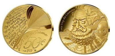 50 euro (500° anniversario della nascita di Luís Vaz de Camões)