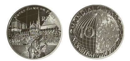 10 euro (Cattedrale di Notre Dame de Paris)