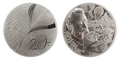 20 euro (120° anniversario della morte di Jules Verne)