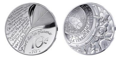 10 euro (120° anniversario della morte di Jules Verne)