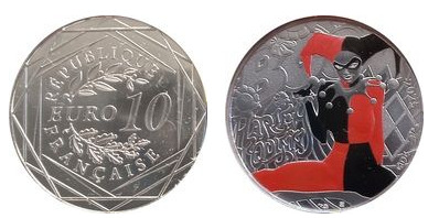 10 euro (90 anni di DC COMICS - Harley Quinn)