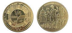 1/4 di euro (80° anniversario della Giornata della Vittoria in Europa - Singapore)