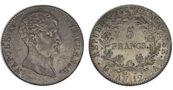 5 francs (Napoleone I)