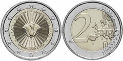 2 euro (70° anniversario dell'unione delle isole del Dodecaneso alla Grecia)