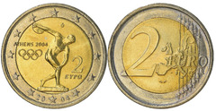 2 euro (Giochi Olimpici di Atene 2004)