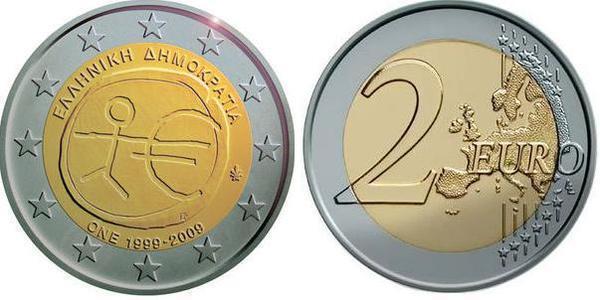 2 euro (10° anniversario dell'Unione economica e monetaria / UEM / NSO)