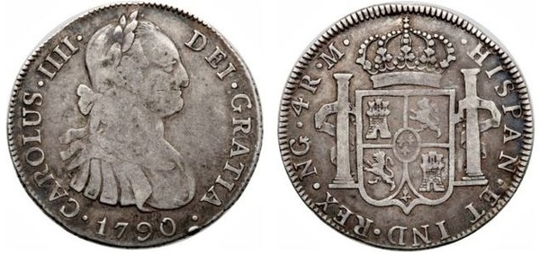 4 reales (Carlo IV)