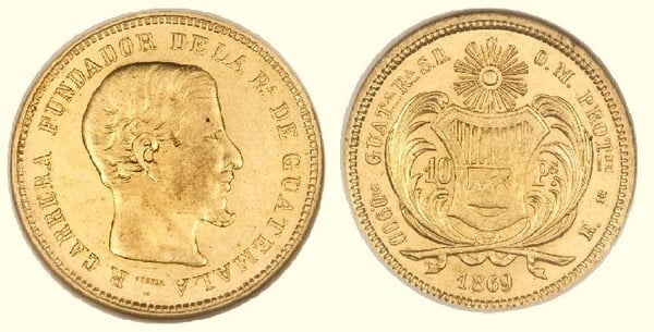 10 pesos (Rafael Carrera)