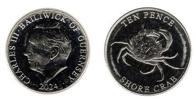 10 pence (Granchio di terra)