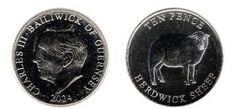 10 pence (razze tradizionali - pecore Herdwick)