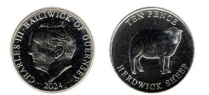 10 pence (razze tradizionali - pecore Herdwick)