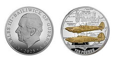 10 sterline (85° anniversario della Battaglia d'Inghilterra)