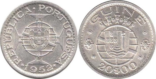 20  escudos (Guinea portoghese)