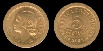 5 centavos (Guinea portoghese)