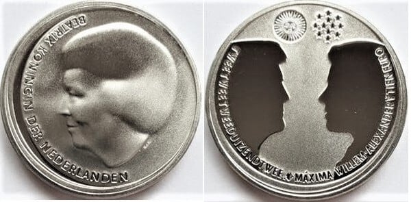 10 euro (Il matrimonio di Willem-Alexander e Máxima)