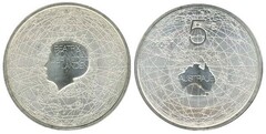 5 euro (400° anniversario della scoperta dell'Australia)